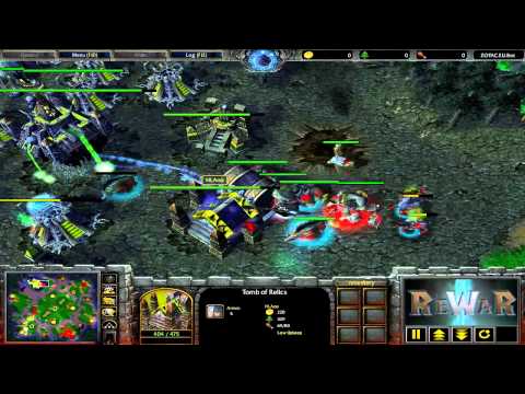 MXM Foggy (NE) vs HLAoo (UD) - WarCraft 3 gameplay - RN365