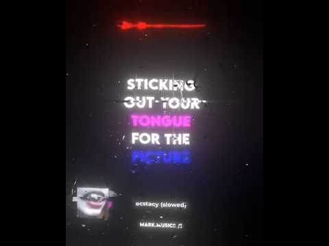 Song - ecstacy (slowed) - SUICIDAL-IDOL #sweetheart #sopopular #ecstacy