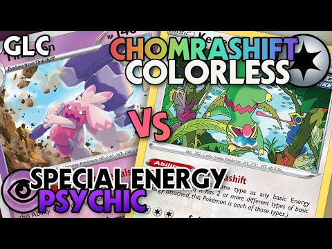 SPECIAL ENERGY PSYCHIC VS RAINBOW COLORLESS - Pokemon TCG GLC Gym Leader Challenge