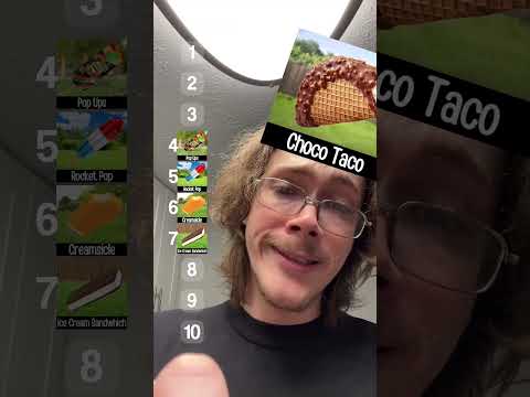 Ranking ice cream truck treats