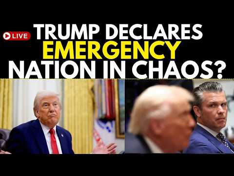 US Breaking News LIVE: Donald Trump's Urgent Announcement | US On High Alert? | White House LIVE