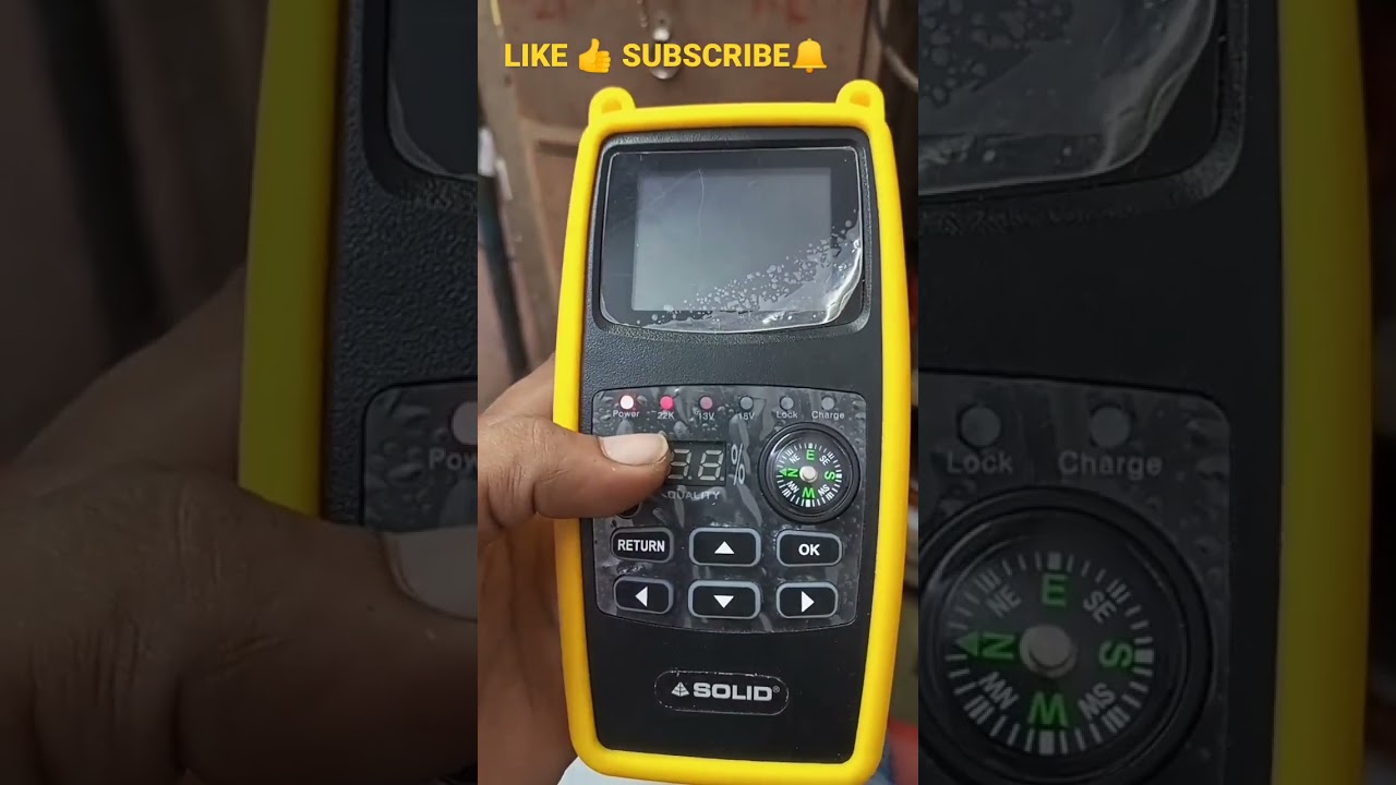 solid sf 720 satellite meter finder | solid sf 720 dlx satellite meter finder #shorts