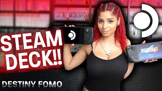 Steam Deck First unboxing / fighting games!