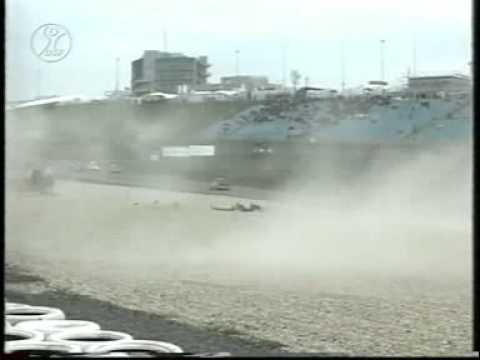 2001 VW Lupo Cup Andre Lips and Daniel Zils crash