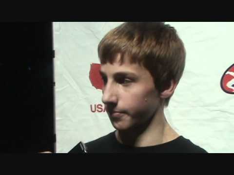 Interview with Tommy Thorn (MN), Cadet Nationals freestyle 105 champion