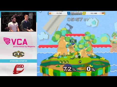VCA19 - PS |Trif (Peach) Vs. RLB | 4tilt (Falco) - Winners Quarter-Final - Melee Singles