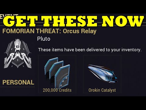 Free Orokin Catalyst + 200,000 Credits! Run The Balor Fomorian Event Today!