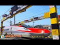 Train Shinkansen Level Crossing Video 65 In Japan Railway East Japan Railway Akita Shinkansen