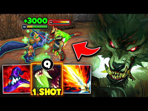 This AP Warwick build makes you invincible (Q Heals to Full)