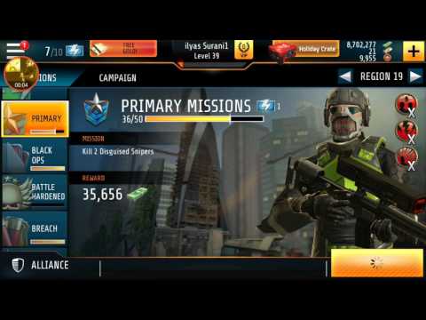 Kill Shot Bravo Region 19=37 Primary Mission Complete