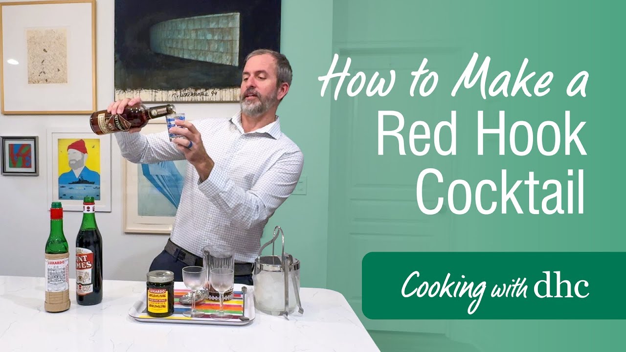 How to Make a Red Hook Cocktail: the Updated Manhattan