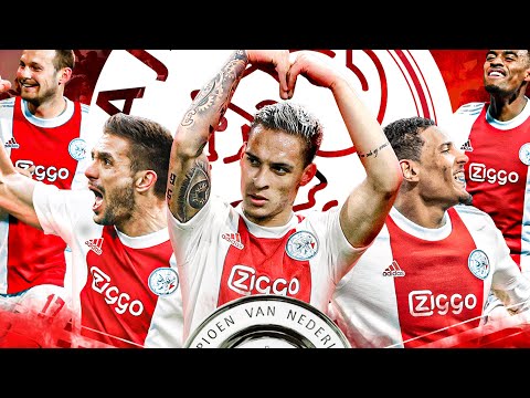 AJAX CAMPEÃO: VEJA A FESTA ESPETACULAR DE ANTONY E JOGADORES DENTRO DO CAMPO!