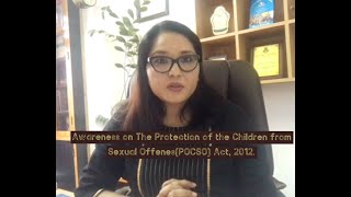 Awareness on The Protection of Children from Sexual Offences (POCSO) Act, 2012.;?>