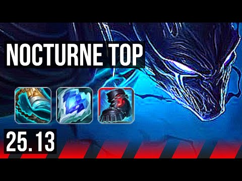 NOCTURNE vs DR. MUNDO (TOP) | KR Master | 25.13