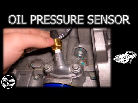 LS Swap 19 - Dakota Digital Oil Pressure Sensor Installation