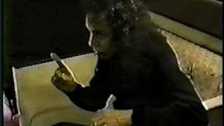 Ronnie James Dio - Brutally Honest Tour Bus Interview 1994 part 1 of 4
