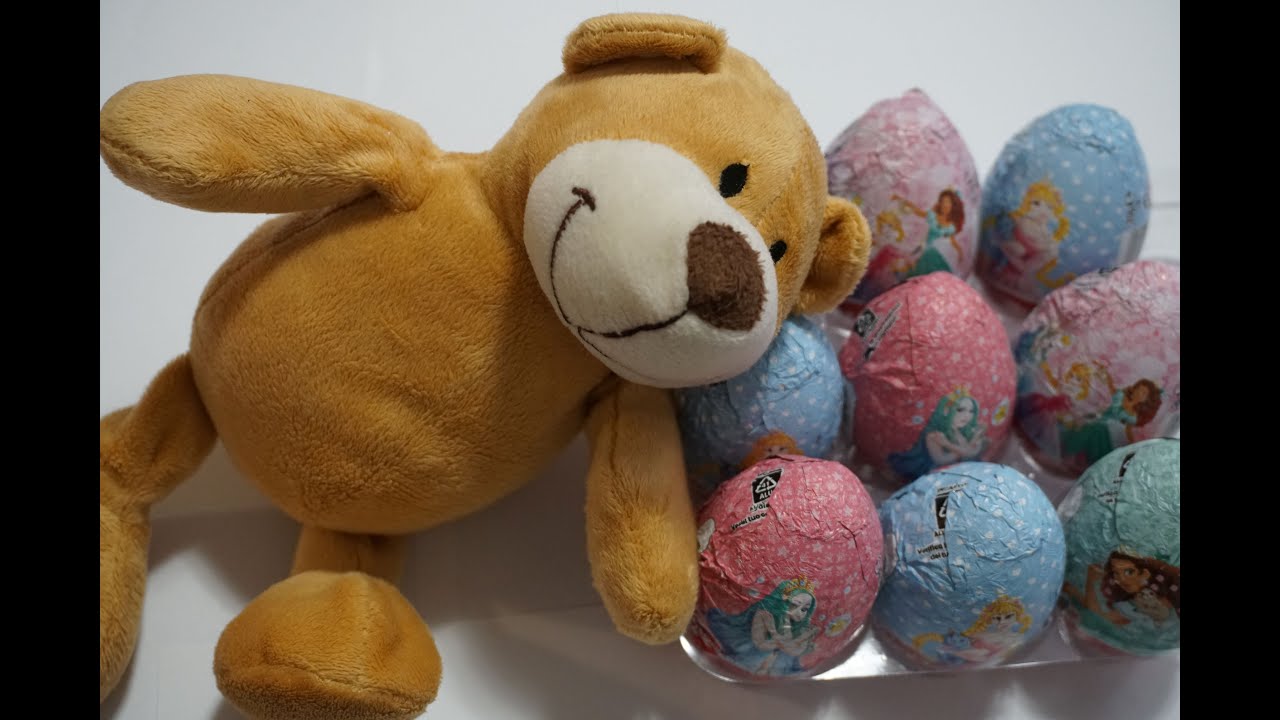 OPENING WALCOR PRINCESS SURPRISE EGGS + SUPER MARIO KINDER JOY COLLECTION