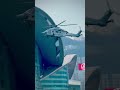 Airbus H175 Helicopter Landing Hong Kong