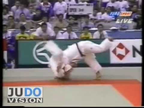 JUDO 1995 World Championships: Shinichi Shinohara 篠原 信 (JPN) - Harry van Barneveld (BEL)