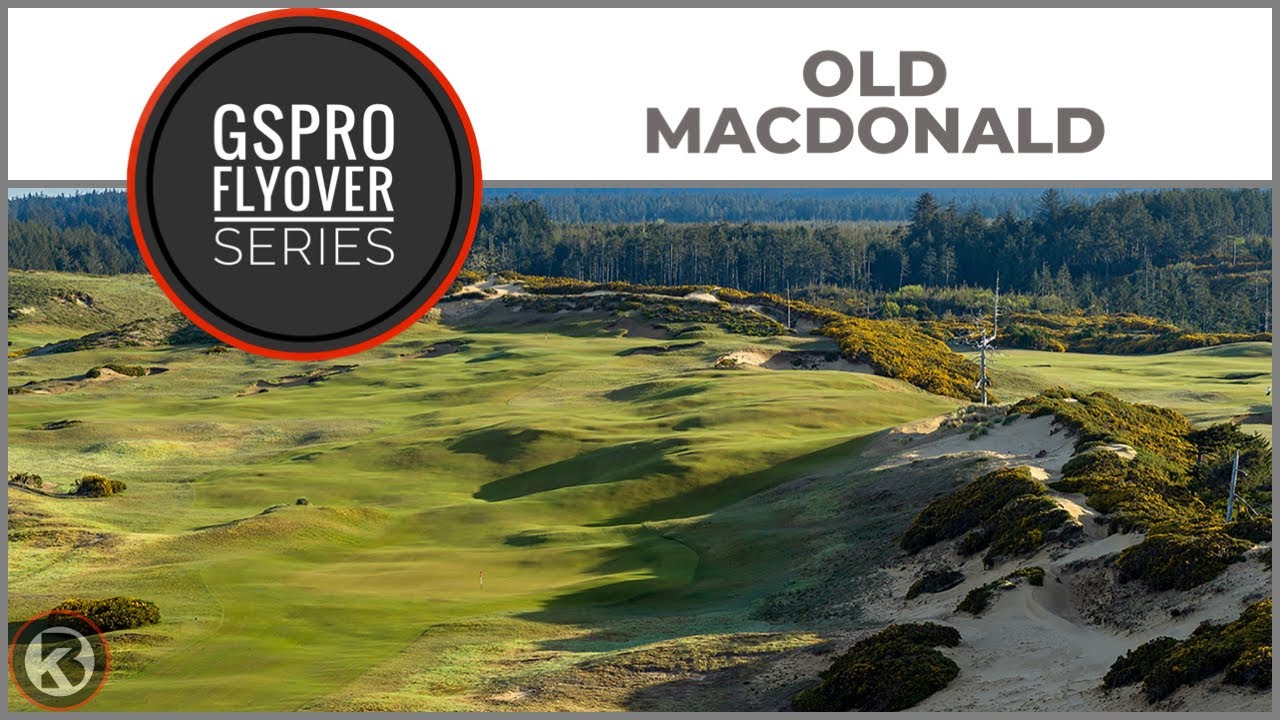 Watch Old Macdonald Golf Course flyover on YouTube