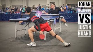Johan Hagberg (2611) vs Justin Huang (2399)  // US Open 2024 RO 128