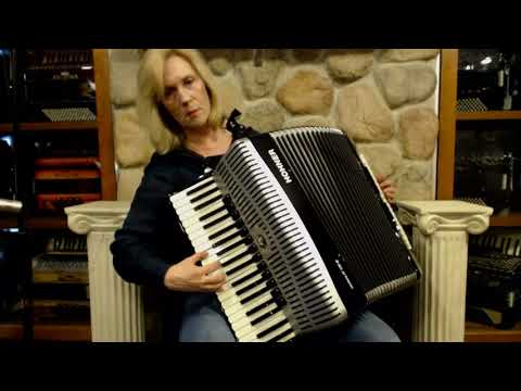 HOHNVETIV120SB - Silver Black Hohner Ventura Piano Accordion LMMM 41 120 $4999