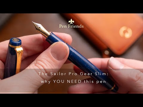 Sailor Pro Gear Slim: and WHY you NEED this pen #fountainpen #writing #review