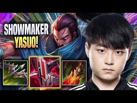 SHOWMAKER IS SO GOOD WITH YASUO! - DK ShowMaker Plays Yasuo MID vs Akali! | Season 2022