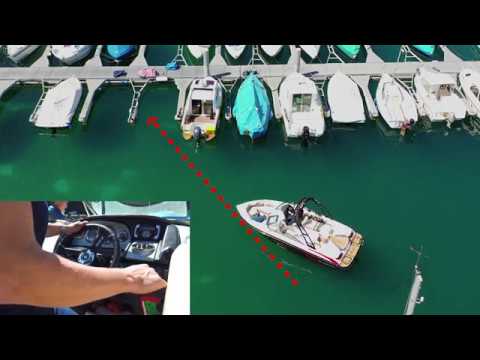 Anlegen & Festmachen in einen  Liegeplatz vorwärts mit einem Sportboot