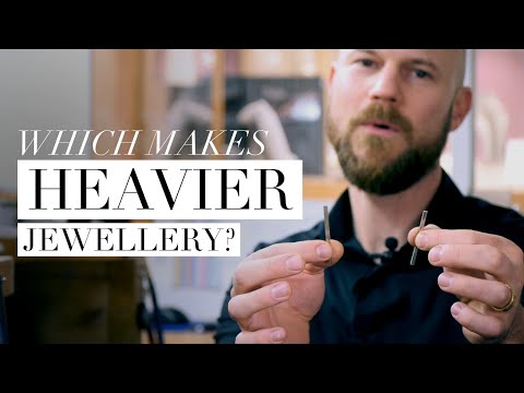 Platinum vs White Gold: Is Weight Important?