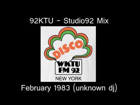 92KTU New York - Studio92 Mix - (1983)