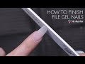 How To Finish File Nails