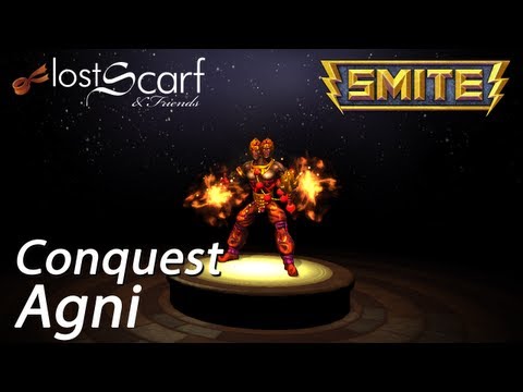 LostScarf plays Smite - Ep 115 - Patch Discussion and Conquest with Agni