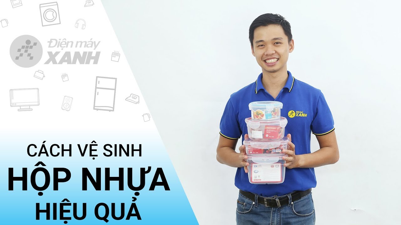Cách vệ sinh hộp nhựa đựng thức ăn hiệu quả