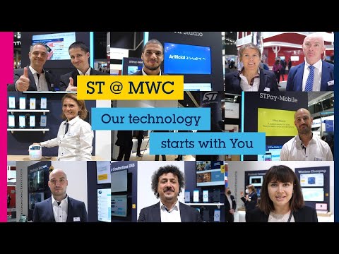 STMicroelectronics at MWC 2022 - we were glad to be back!
