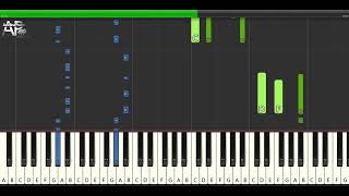 Mr.Tinkertrain - Ozzy Osbourne | Adelina Piano synthesia tutorial