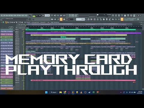 MarkRuff21 - Memory Card Playthrough - FL Studio 2025