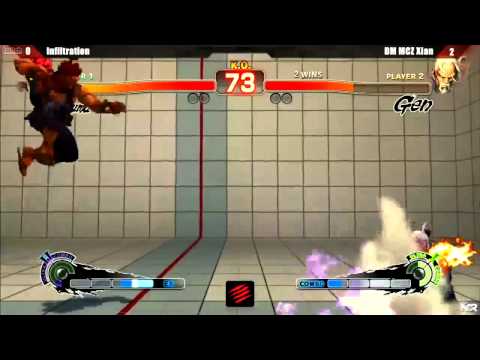 NCR 2013 SSF4:AE Grand Finals - Infiltration (AK) vs DM|MCZ Xian (GE)