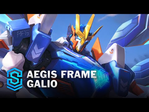 Aegis Frame Galio Skin Spotlight - League of Legends