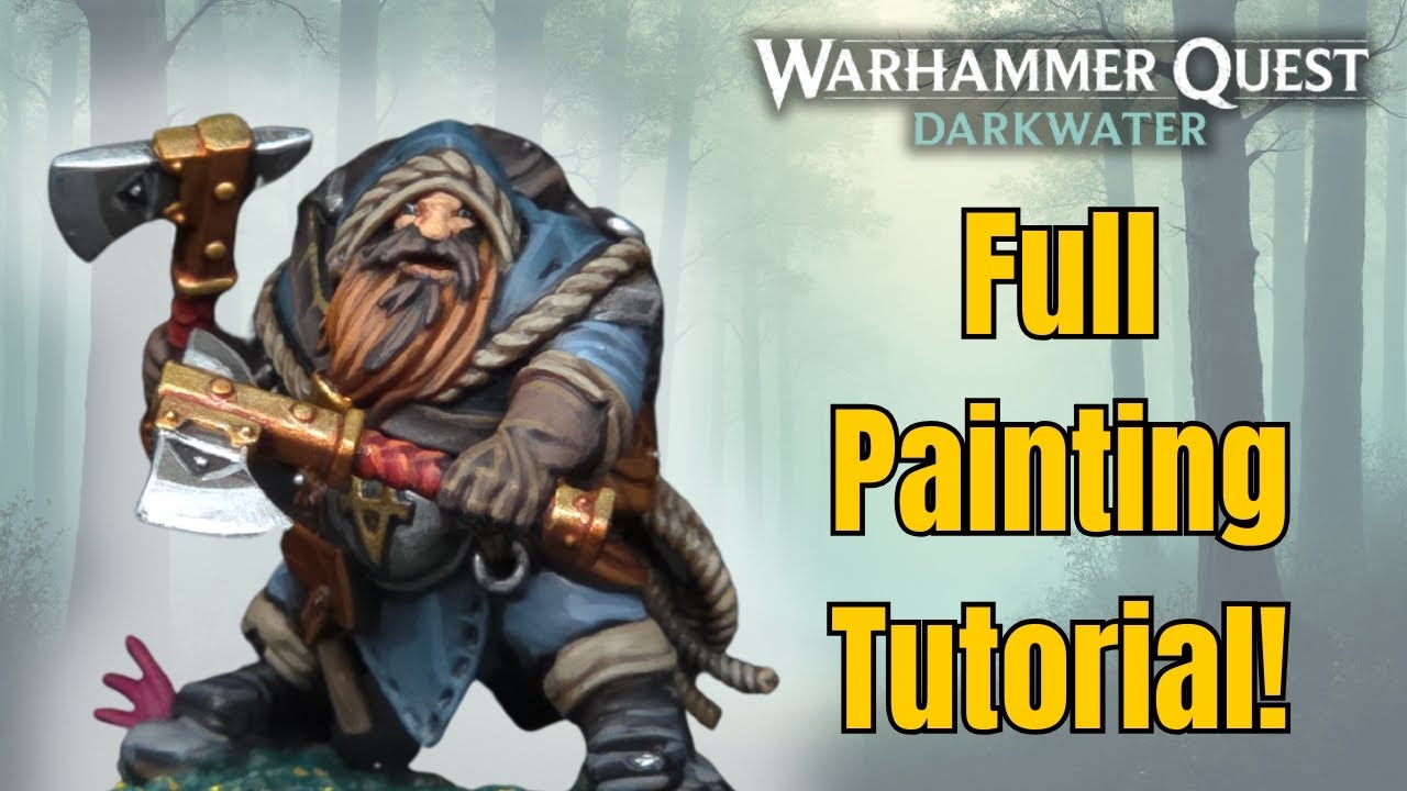 How to Paint Drolf Ironhead - Warhammer Quest Darkwater