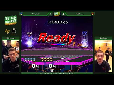 DPotG 2018 - Pools - (Marth) VS.DS | Spud vs FullPrice (Captain Falcon)