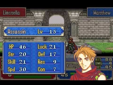 Fire Emblem 7: Matthew OHKOs Limistella