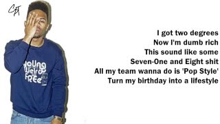 Pop Style - Drake (Devvon Terrell x Damien Esco Remix) Lyrics