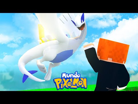 PIXELMON WORLD - CAPTURING THE LEGENDARY LUGIA!!!!