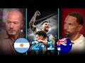 Alan Shearer & Rio Ferdinand React To Messi Masterclass! | Argentina 2 - 1 Australia 2022 World Cup