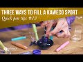 Quick Pen Tips 13 Three Ways To Fill A Kaweco Sport Fountain Pen