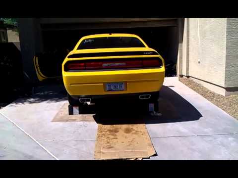 Dodge Challenger SRT8 Corsa Sport Exhaust install
