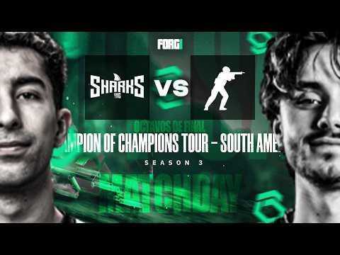 EX-KRU vs SHARKS || CCT Season 3 South America Series 8 || OCTAVOS  DE FINAL ||  BO3 || HIGHLIGHTS