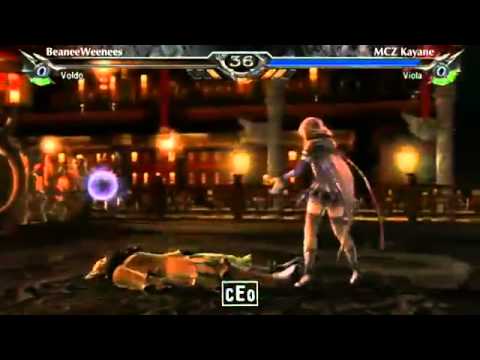 CEO 2012 Soul Calibur V Pool 4 Losers Finals Kayane (Viola) VS BEENEEWEENEES (Voldo)