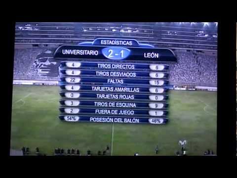 UNIVERSITARIO (2) vs Leon de Huanuco (1)